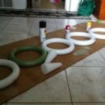 pre painted Olympic rings