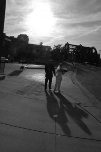 walking hand in hand