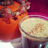 Creamy Pumpkin Pie Latte Smoothie