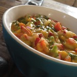 Rainbow Mango Salsa with Coconut Cilantro Lime Chicken