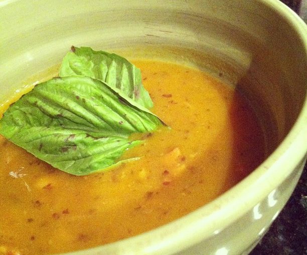 Vegan or Paleo? Try this Basil and Butternut Squash Soup