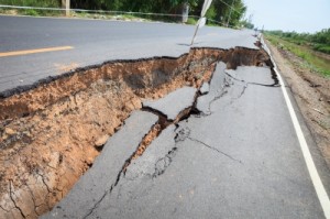 broken road