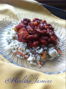 Using a lot of veggies, this is a win-win with kids.