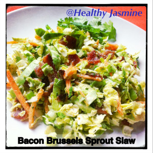 Bacon Brussels Sprout Slaw