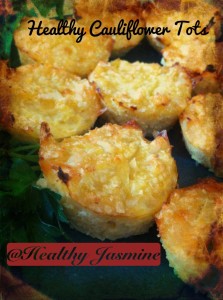 Healthy Cauliflower Tots