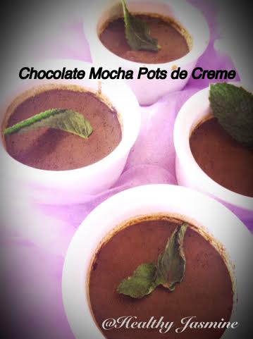 Chocolate Mocha Pots de Creme (Dairy Free!)