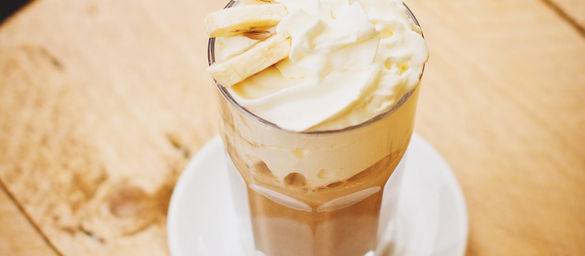 Banana Flax Mocha Frappe