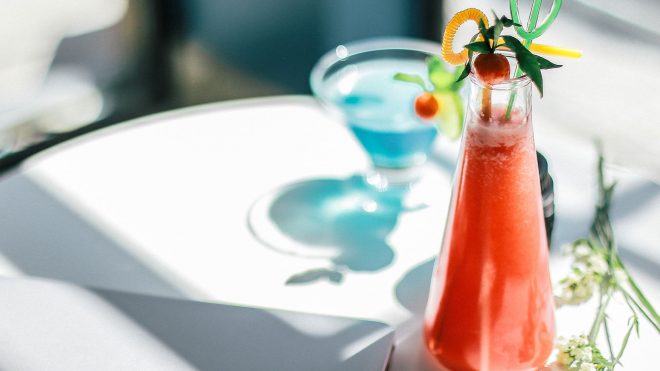 Cherry Sparkler Colada