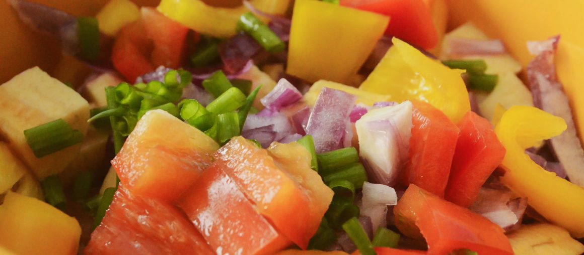 Rainbow Mango Salsa