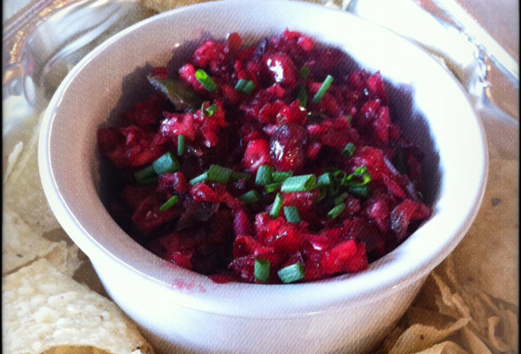 Cranberry-Pomegranate Salsa